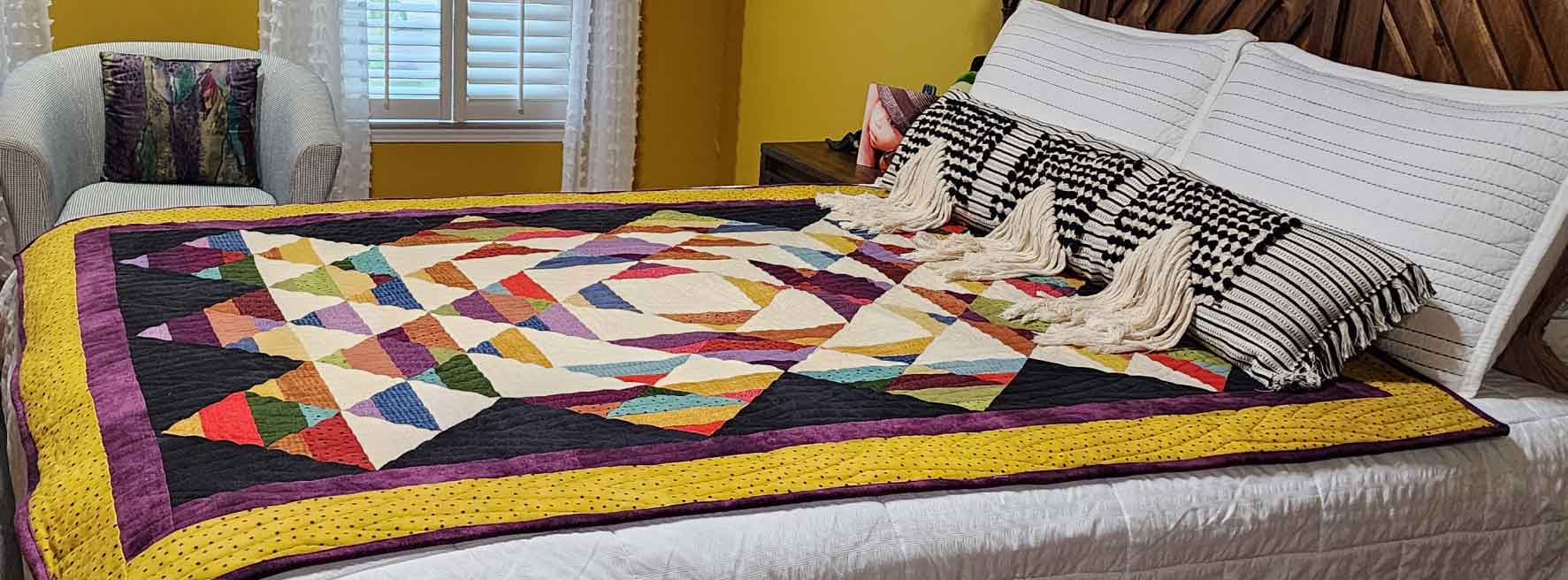 quilt: Pyramids In The Desert